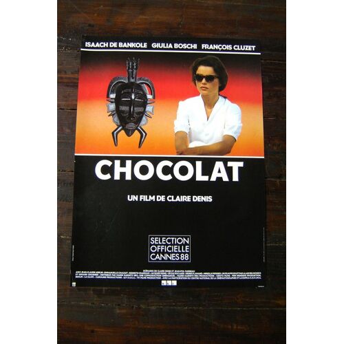 Affiche De Cinema / Chocolat De Claire Denis / 1988 / Eo / 52cmx40cm