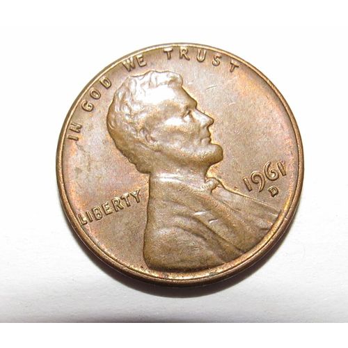 1 Cent Usa Lincoln Memorial Penny De 1961 Atelier D Km# 201 Usa_29