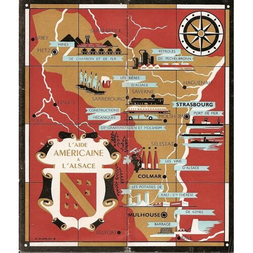 L'aide Americaine A L'alsace