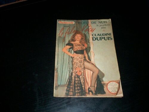 Le Film Vecu  N° 35 : Boite De Nuit Le Prochain Film De Claudine Dupuis