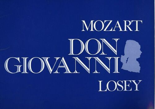 Don Giovanni - Dp  N° 1 : Dossier De Presse - Mozart - Joseph Losey - Ruggero Raimondi - 1979