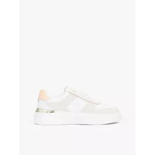 Baskets En Cuir Multitextures