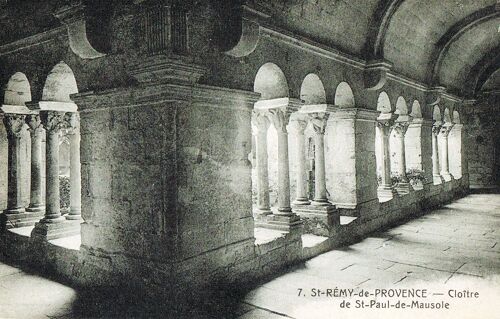 Carte Postale Ancienne, France, Bouches Du Rhône ( 13 ), St Rémy De Provence, Cloître De Saint Paul De Mausole