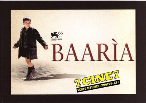 Baaria .  N° 1 : Dossier Presse/Press Book  Film De Giuseppe Tornatore Avec Francesco Scianna, Margareth Madé, Nicole Grimaudo
