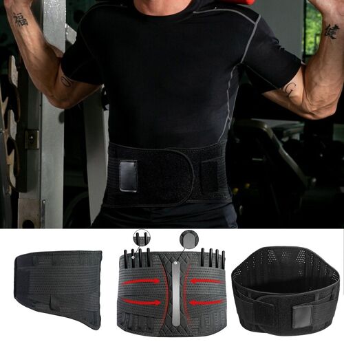 Sport Taille Soutien Haltérophilie Équipement De Protection Taille Fitness Ceinture Arrière L4969