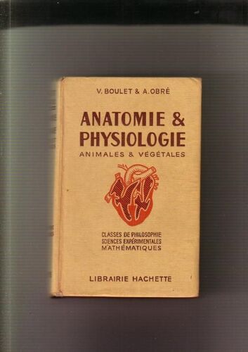 Anatomie Physiologie Animales Et Végétales
