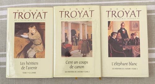 Les Heritiers De L'avenir Henri Troyat Serie Complete En 3 Volumes Grand Format