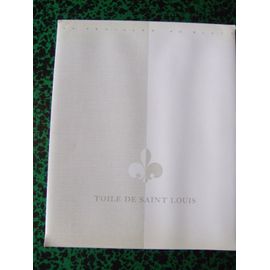 Bloc De Correspondance 17.5x21.5 Toile De Saint Louis Argentis