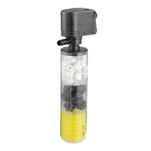 Xm 121/5000 3 En 1 Filtre De Pompe Submersible Interne Bioguidé Conduit À L'air Pour Crevettes Nano Fish Tank Aquarium Avec Prise De L