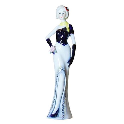 Xm 1 Pc Fille Figurines Femmes Occidentales Statue Creative En Céramique Décor De Bureau Figurine Miniature - Personnage Miniature