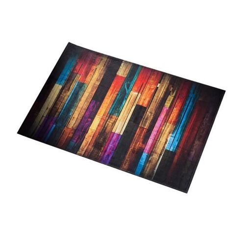 Tapis De Bain De Antidérapant De Salle De Cuisine Absorbant L'eau - 40x60cm (Bois Coloré) Kit Bain Bebe