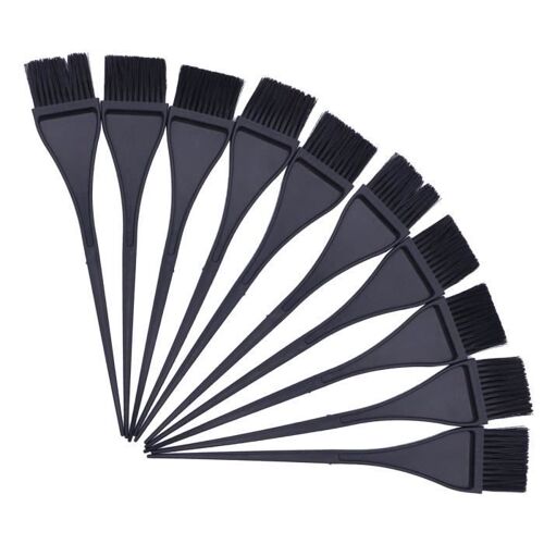 XM 10 PCS Cheveux Huile Traitement Brosses Salon Outils Colorant Teinture Applicateur Styling pour Hommes BROSSE MANUELLE - PEIGNE