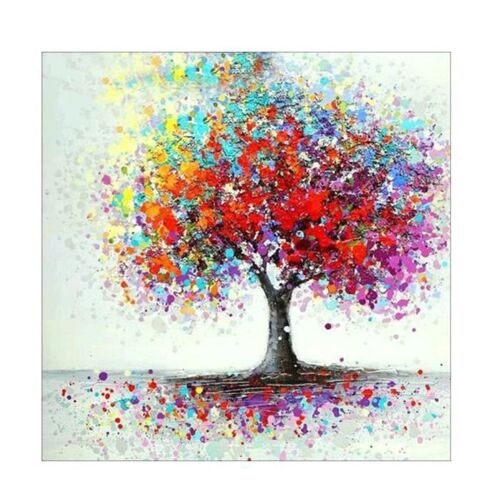 Xm 1 Pc Diamant Broderie Arbre Entièrement Bijoux Kit Point De Croix Fournitures Artisanales Décoration Murale Kit De Dessin