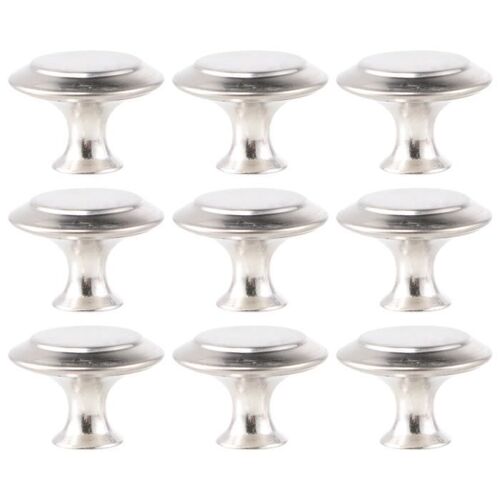20 pcs Boutons de Tiroir Durable Un Trou En Acier Inoxydable Porte De Placard Poignées POIGNEE DE MEUBLE - BOUTON DE MEUBLE