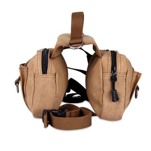 Pet Saddlebag Medium And Large Dog Hound Lightweight Premium Training Bag For Camping Hiking Outdoor Sac - Sacoche Pour Animal