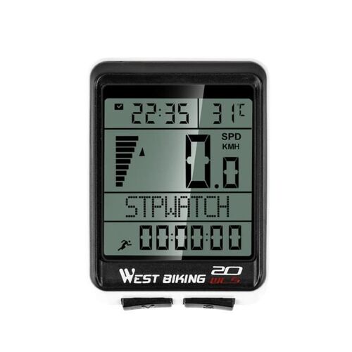 Xm 1 Pc Vélo Ordinateur Étanche Sans Fil Numérique Chronomètre Table De Codes Pour Accessoires Velo - Decoration Velo