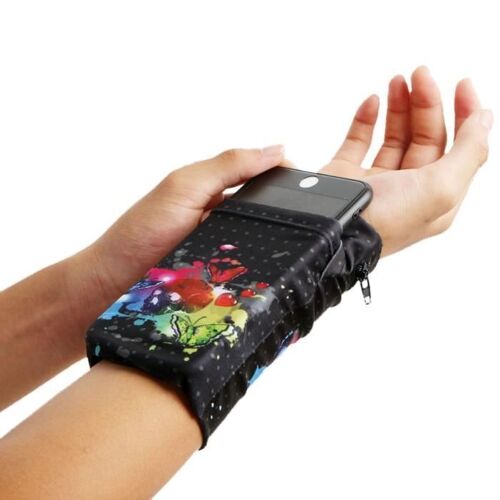 Xm 1 Pcs Bras Sac Portable Sports Impression Léger Poignet Brassard De Marche Pour Telephone - Brassard De Course Pour Telephone