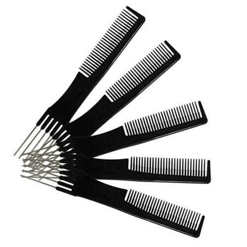 XM 5 pcs En Acier Aiguille Fourche Peigne Professionnel De Coiffure Premium Cheveux Insérer Pics Styling BROSSE MANUELLE - PEIGNE