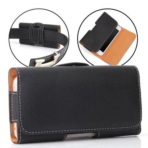 XM Pour Coque iPhone SE 2 (2020)/ iPhone 11 Pro Housse Étui Clips Ceinture Haute Qualité PU Cuir