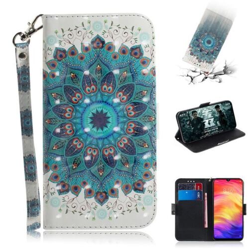 Xm Pour Pour Xiaomi Redmi Note 7 Pro Coque? Rétro 3d Portefeuille Étui À Rabat Housse De Protection Xiaomi Redmi Note 7 Pro (6.3") 2019 -T64