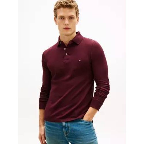 Polo Ajusté 1985 En Piqué À Manches Longues