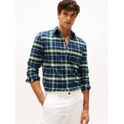 Chemise Coupe Standard À Motif Tartan