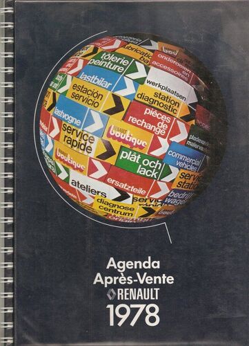 Agenda Du Réseau Renault 1978