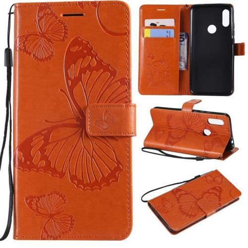 Xm Pour Housse Pour Xiaomi Redmi 7 Coque? Avec Support Anti-Chocs Étui De Protection Xiaomi Redmi 7 6.26" 2019 -Orange
