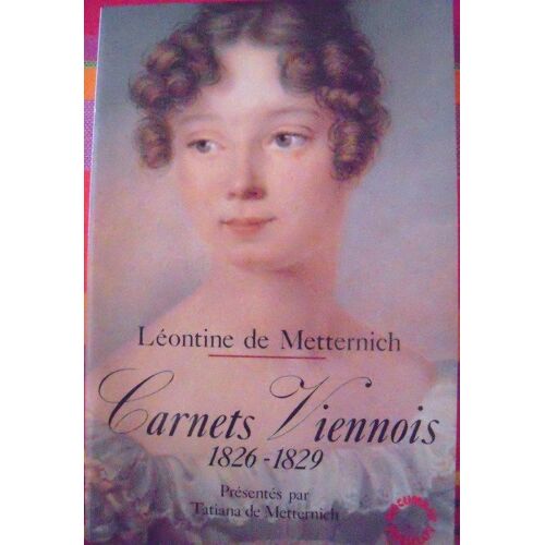 Carnets Viennois - 1826-1829
