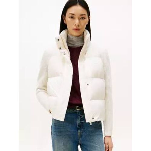 Veste En Tricot Matelassée Déperlante