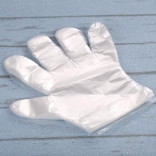 Xm Gants Jetables En Plastique 100 Pièces Pour La Manipulation Du Poulet Cru En Restaurant Et En Hôtel