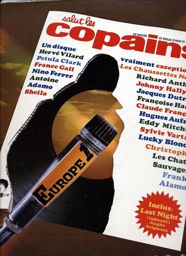 Avec Hallyday  Sheila  Antoine F.Gall Etc