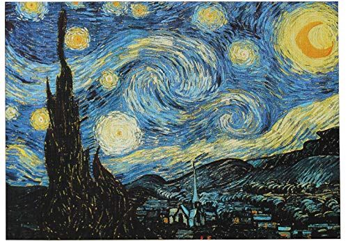 Moruska Starry Night by Vincent Van Gogh Jigsaw Puzzle 1000 Piece Puzzles for Adults