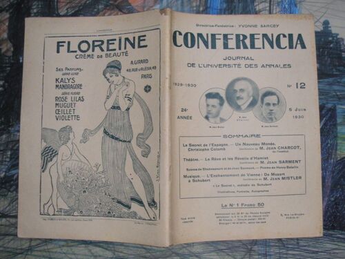 Conferencia Nø12, 5 Juin 1930