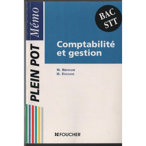 Comptabilité Et Gestion - Bac Stt