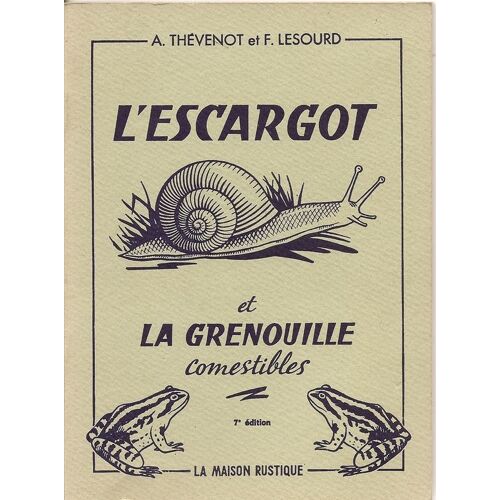 L'escargot Et La Grenouille Comestibles