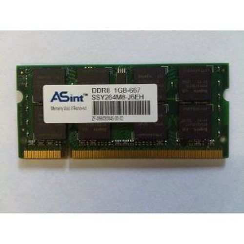 ASINT - Mémoire - 1 Go - SO DIMM 200 broches - DDR2 - 667 MHz - PC2-5300 - SSY2128M8-J6EE