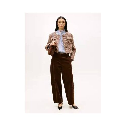 Pantalon Barrel Oversize En Velours Côtelé