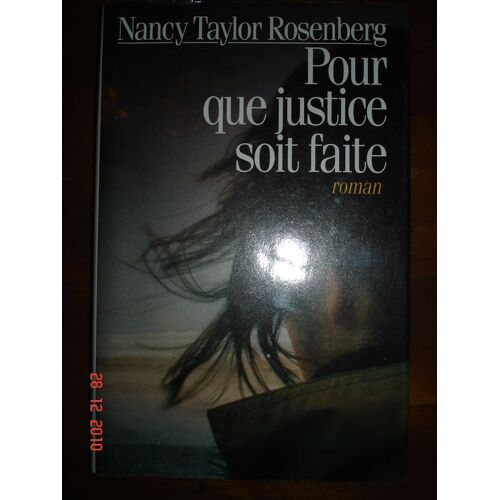 Pour Que Justice Soit Faite