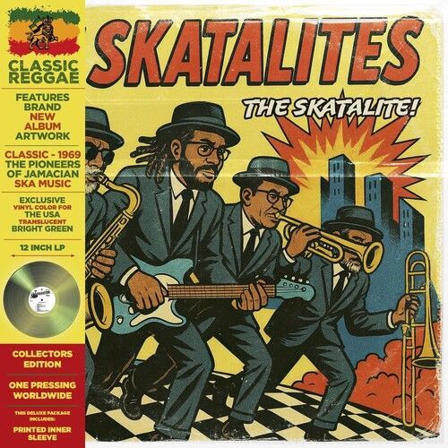 The Skatalites - The Skatalites - Bright Green [Vinyl Lp] Colored Vinyl, Green, Ltd Ed, Deluxe Ed, Rmst, Reissue