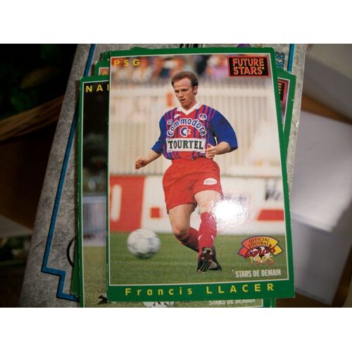 Francis Llacer - N°218 - Official Football Cards 1995