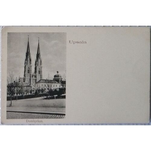 Carte Postale Ancienne - Upsala - Domkyrkan