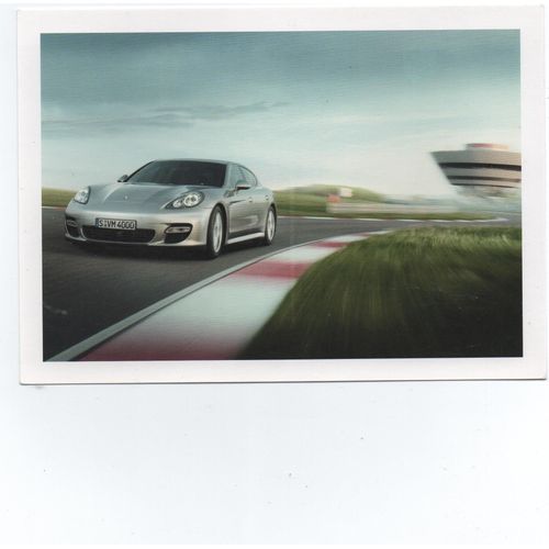 Panamera Turbo - Carte Postale Edit. Porsche.