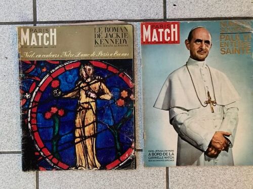 Lot De 2 Revues Paris Match (1963-1964)