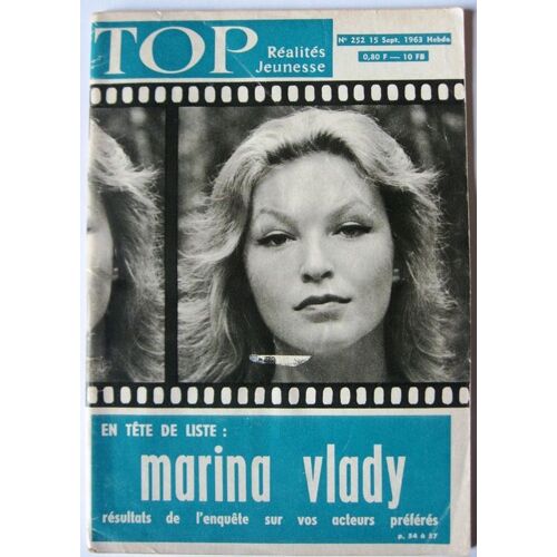 Top Realites Jeunesse N° 254. Etoiles Et Meteores De La Chanson Francaise : Johnny Hallyday, Claude Francois, Richard Anthony, Sheile. Jean-Louis Buron. Lorin Maazel