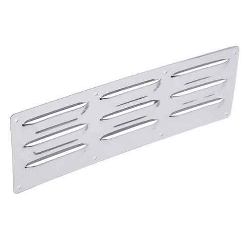 Auvent Rectangulaire À 9 Fentes Pour Bateau | Bateau 304 En Acier Inoxydable, Grille 10.2x3.4 Pouces Pour Bateau Yacht Marin Rv, 1 Pièce