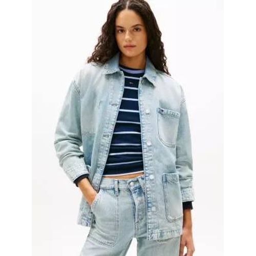 Veste Workwear Décontractée En Denim