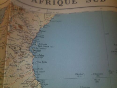 Carte Generale Du Monde  Afrique Sud  Feuille  9
