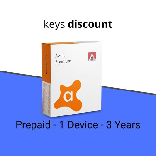 Avast Premium Security (1 Pc - 3 Ans)