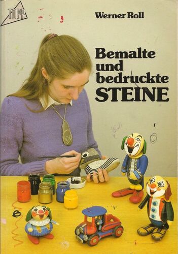 Bemalte Und Bedruckte Steine